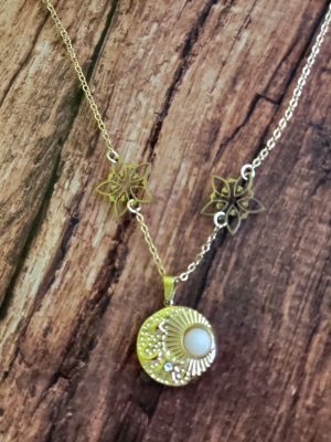 Collier Lune et étoile Réf 0016