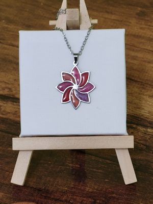 Pendentif "Rosace Bohème"